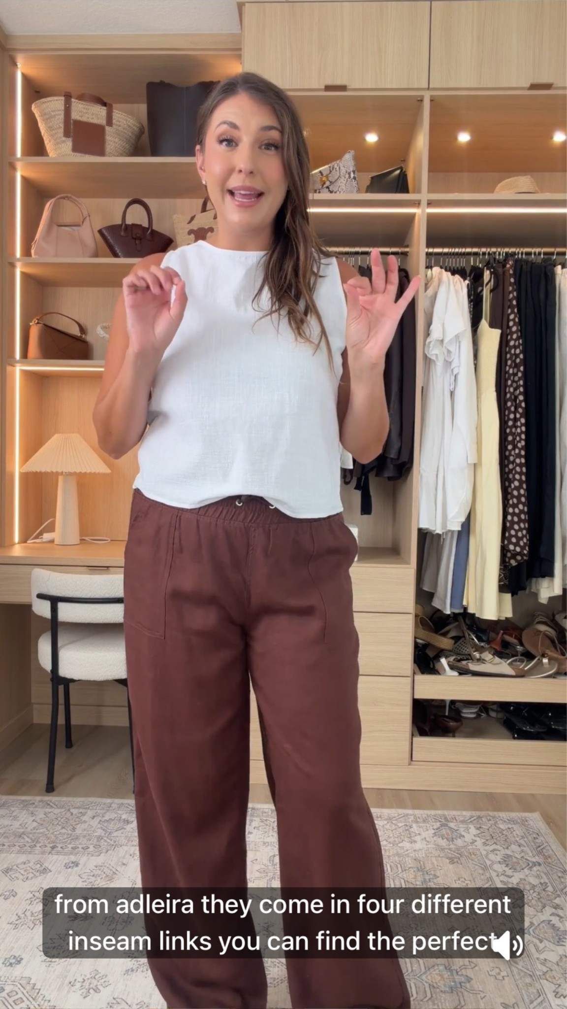 These chocolate linen-blend pants are such a good summer-to-fall find. The relaxed fit feels effortless, while the rich brown color instantly makes a simple white top look elevated.

Amazon fashion, linen pants, chocolate brown pants, wide-leg pants, fall transition outfit, casual style, neutral outfit, comfortable pants, affordable fashion, everyday outfit, Amazon finds

#LTKootd #LTKmomlife #LTKSeasonal