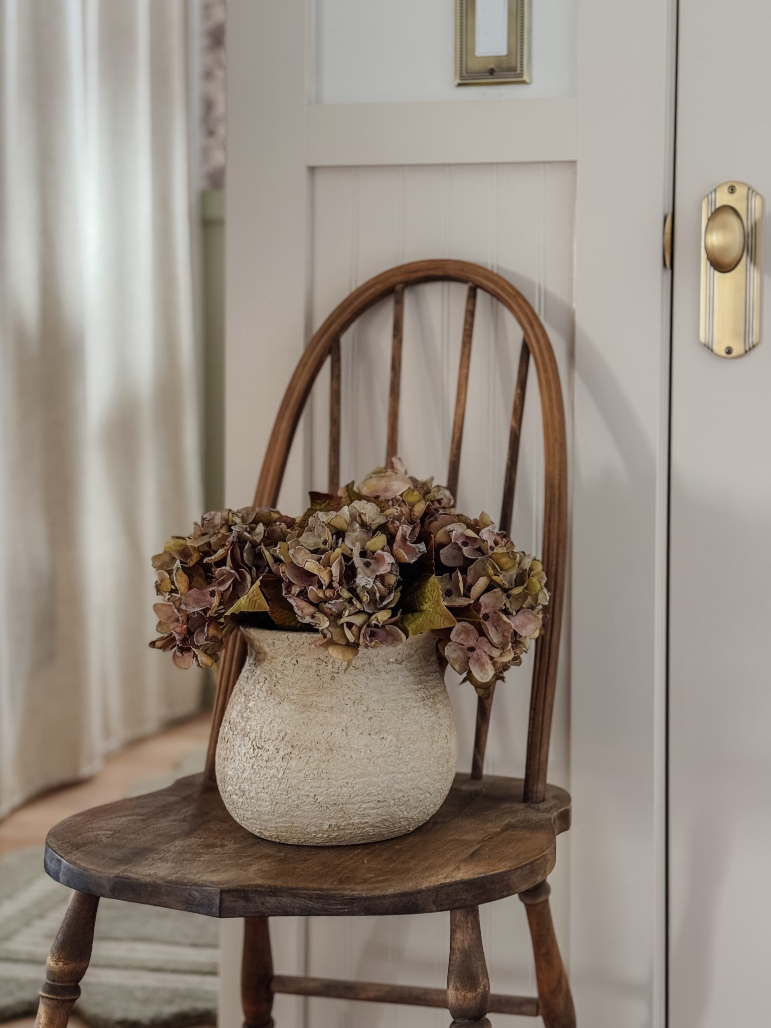 Living room corner, spring, stem, spring flower, pho, hydrangeas, black olive tree, brown velvet sofa

#LTKSaleAlert #LTKHome