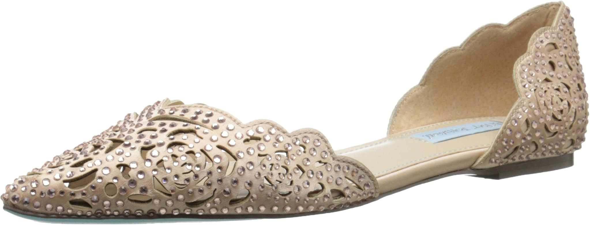 Blue by Betsey Johnson Women's Lucy Flat | Amazon (US)