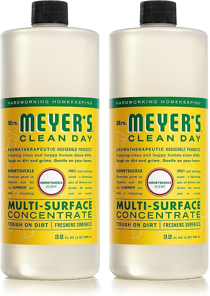 MRS. MEYER'S CLEAN DAY Multi-Surface Cleaner Concentrate, Use to Clean Floors, Tile, Counters, Ho... | Amazon (US)