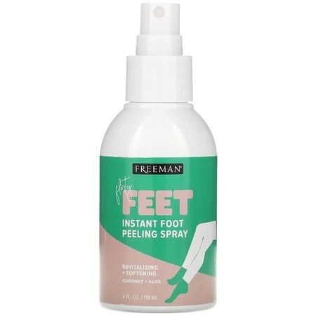 Freeman Beauty Flirty Feet Instant Foot Peeling Spray Coconut + Aloe 4 fl oz Pack of 2 | Walmart (US)