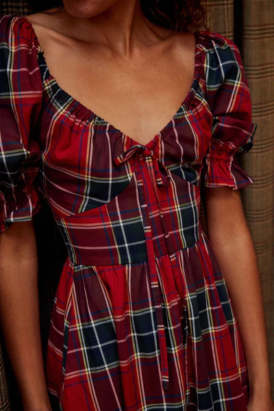 The Ophelia Dress | Hill House Nap Dress | Tartan Plaid Dress | Christmas Dress | #LTKHoliday | Hill House Home
