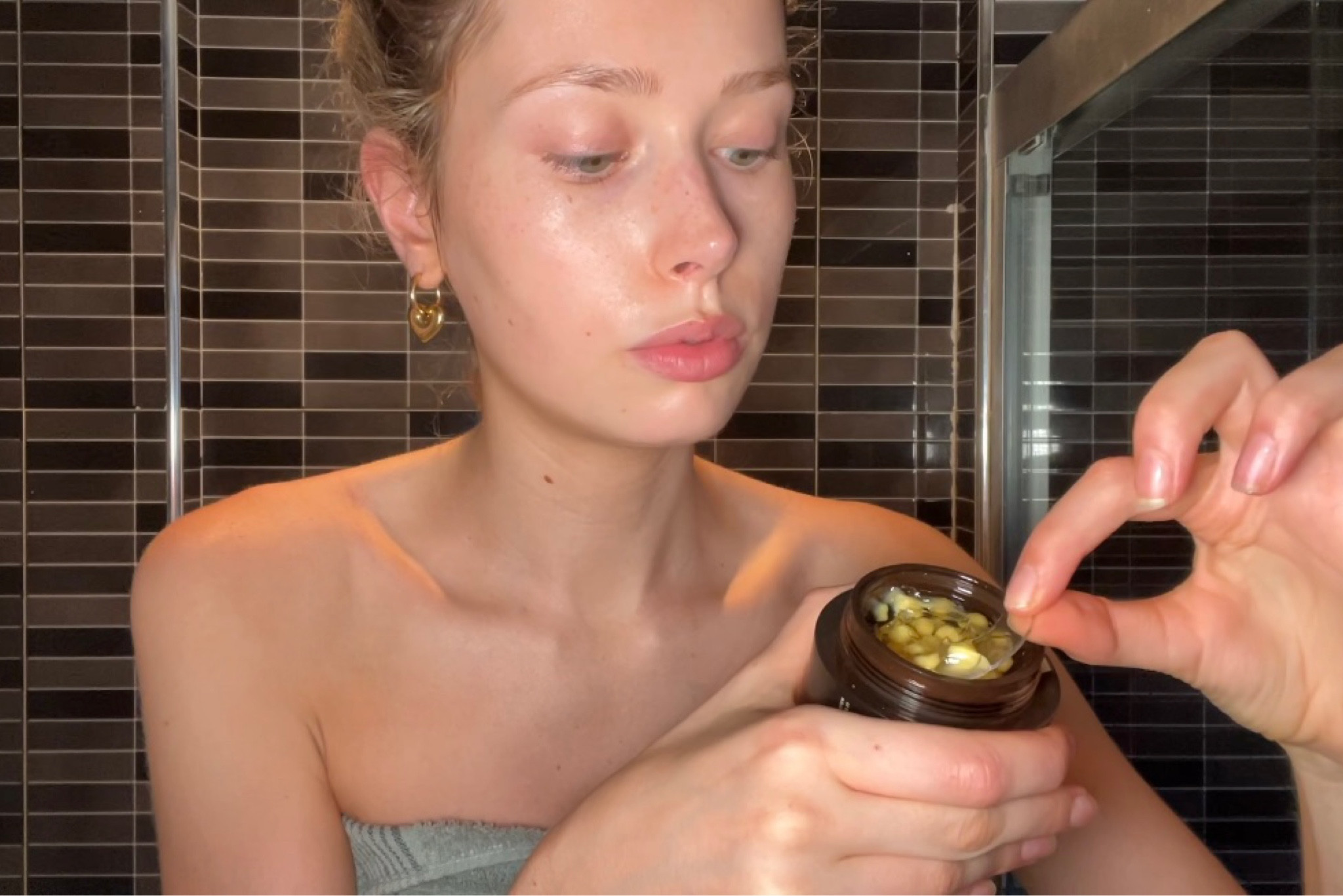 the skincare products I used in my recent vlog ❤️