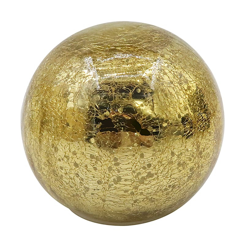 Crackle LED Ball, Small | At Home