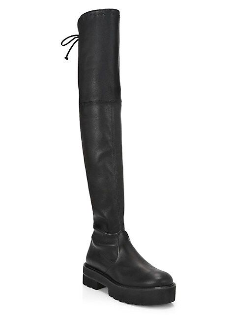 Lowland Ultralift Over-The-Knee Leather Boots | Saks Fifth Avenue