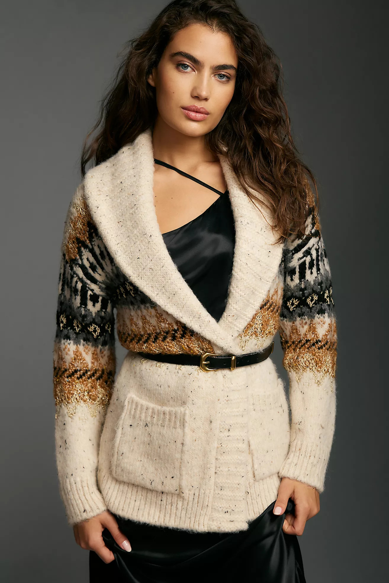 By Anthropologie Patterned Cardigan Sweater | Anthropologie (US)