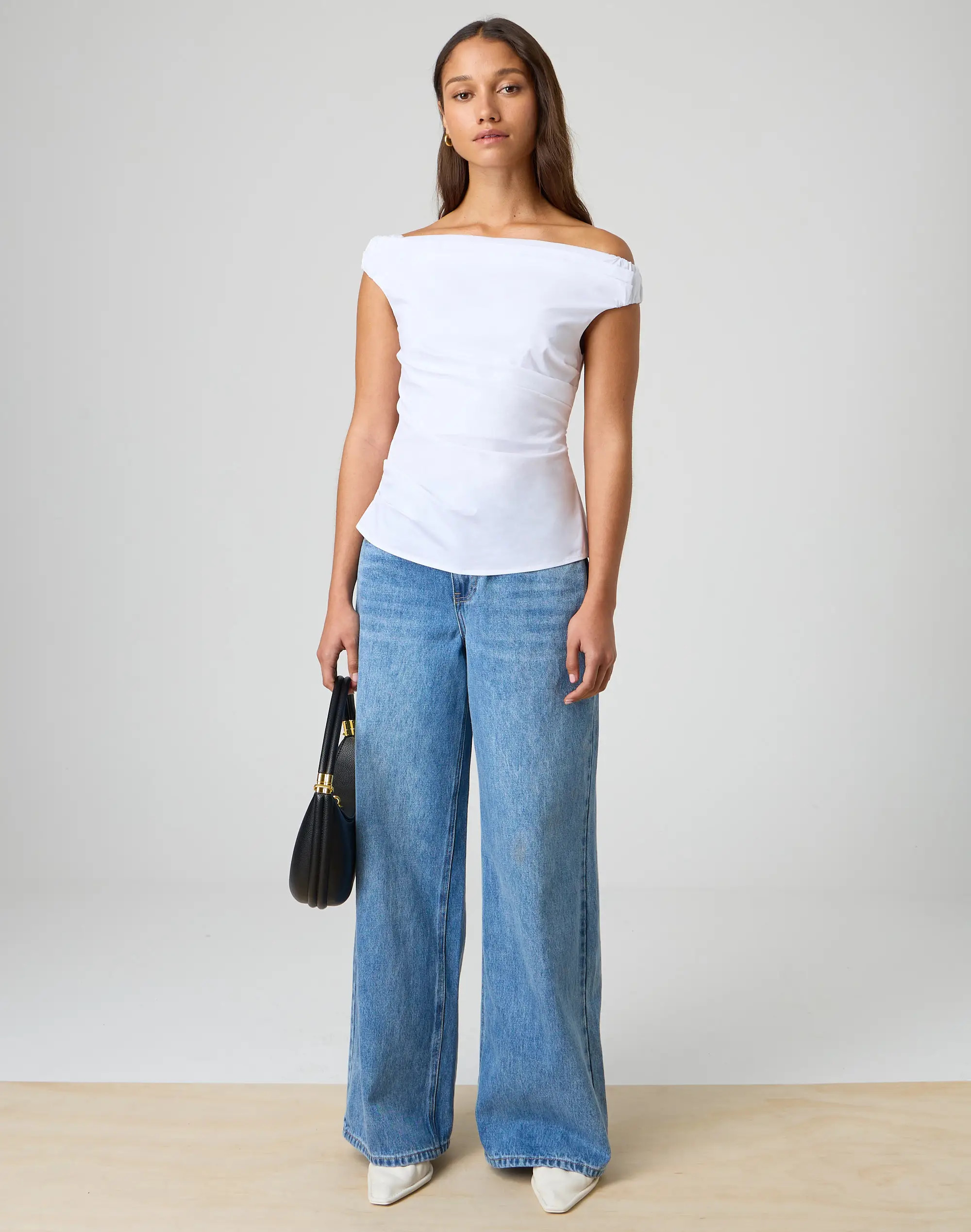 Ruched Off Shoulder Top | Glassons (Australia)