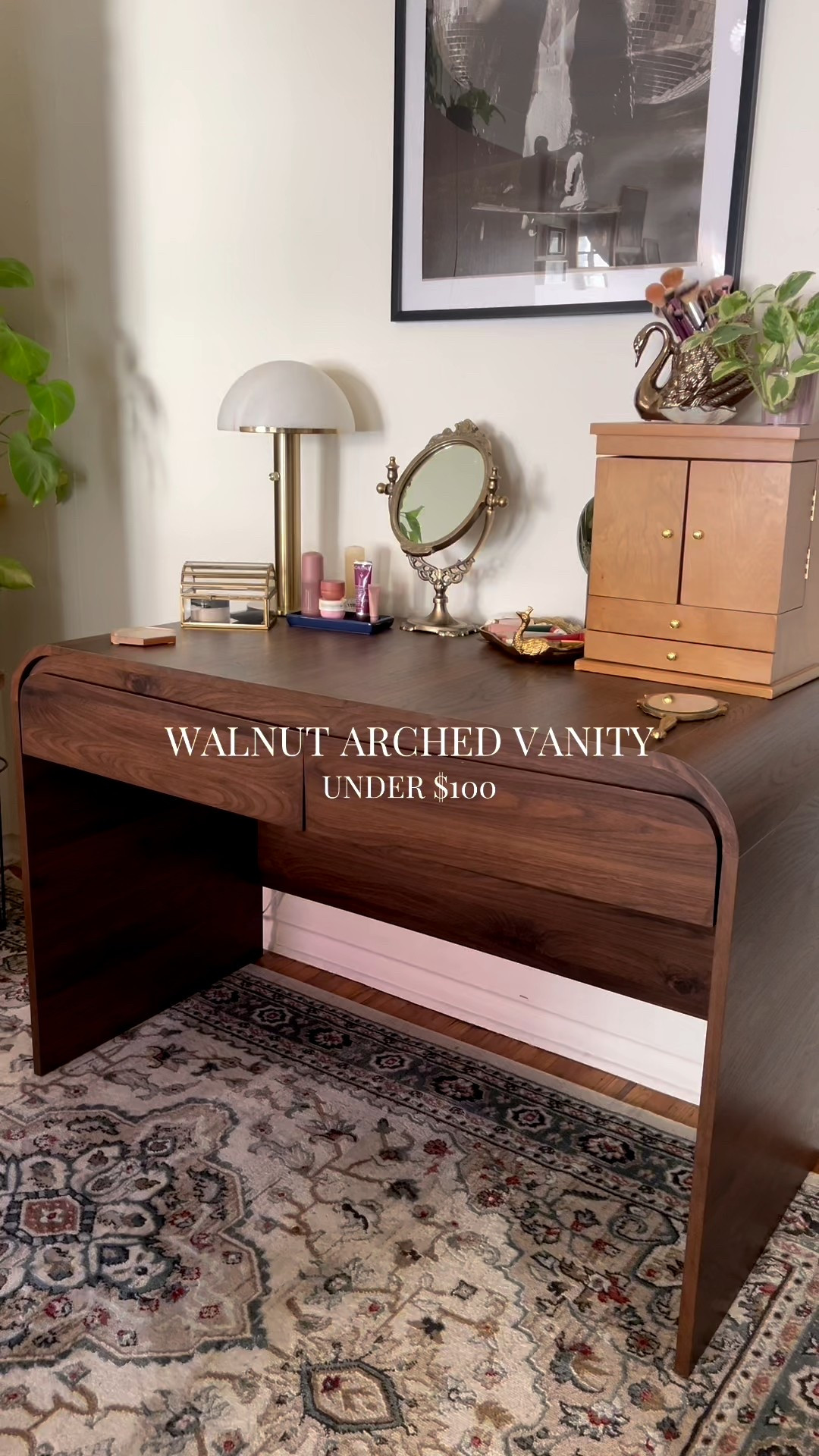 technically it’s a desk but I’ve been using it as a vanity! 


#homedecor #vintagehome #artdeco #midcenturymodern #apartmentinspo

#LTKU #LTKHome #LTKSeasonal