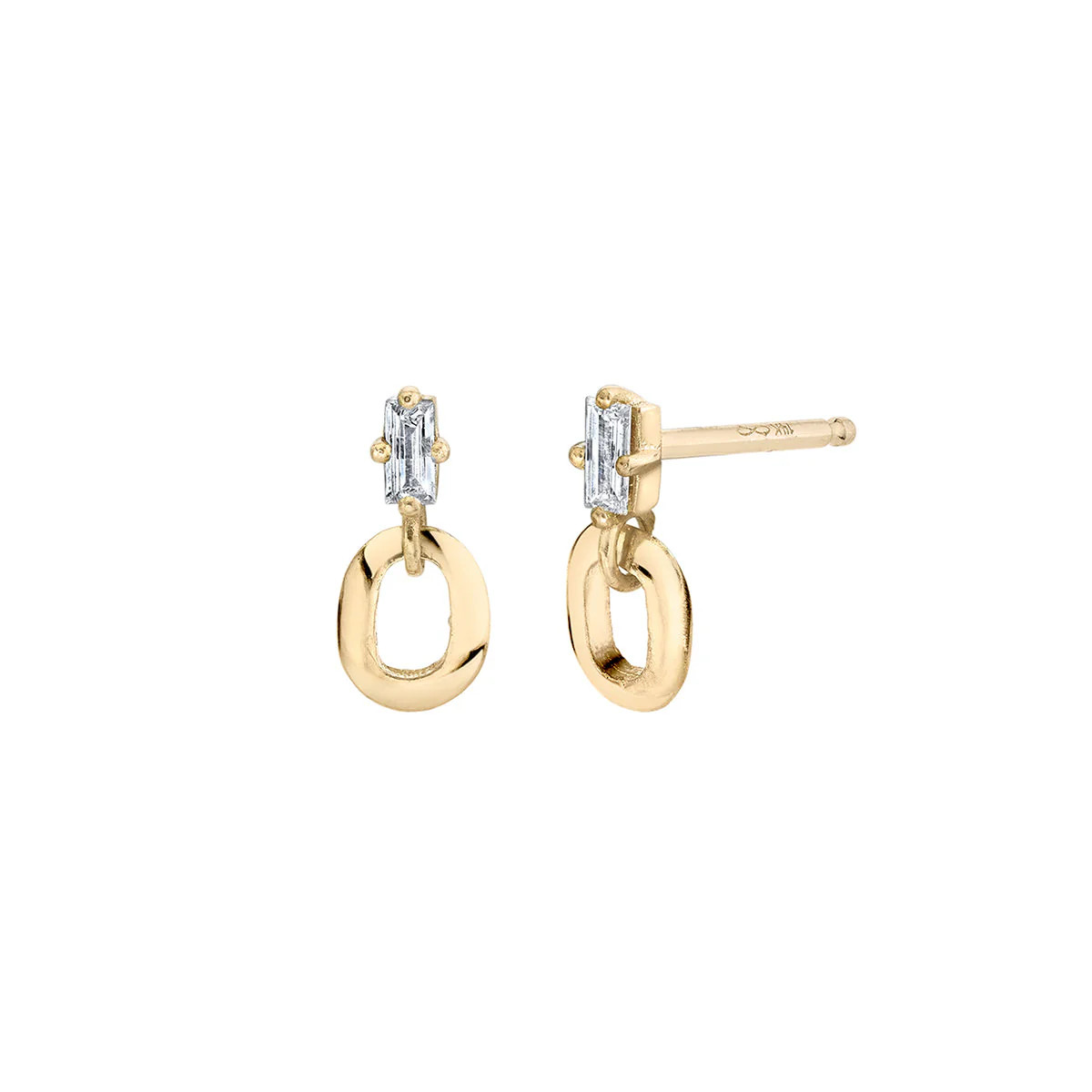 XS Link and Baguette Stud | goop
