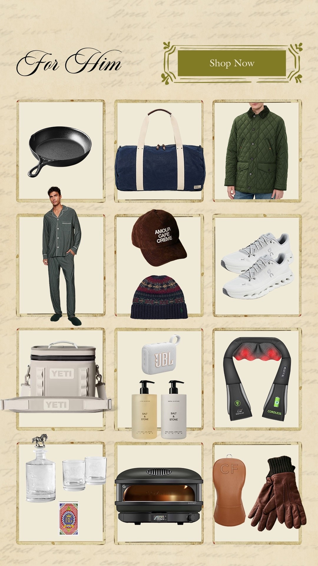 Gift Guide: For Him

#LTKmens #LTKgiftguide #LTKholiday