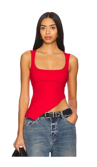 Penn Top in Red | Revolve Clothing (Global)