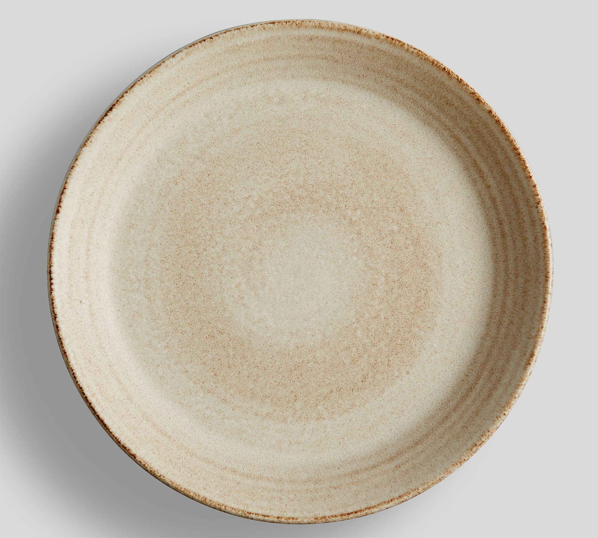 Larkin Reactive Glaze Stoneware Dinner Plates | Pottery Barn (US)