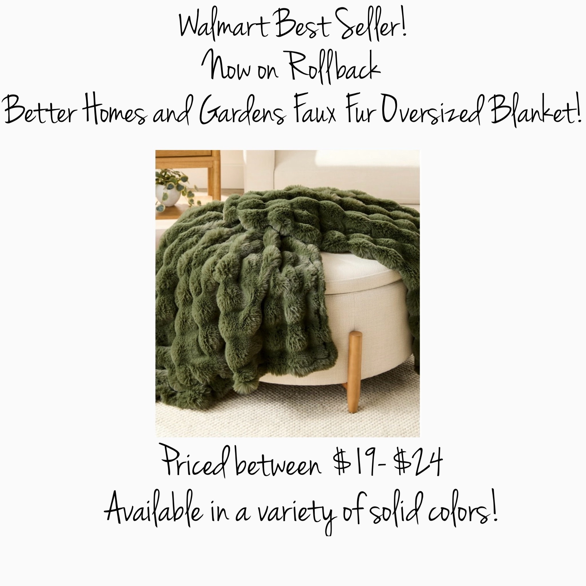 I love a cozy blanket this time of year, every home needs one! Faux fur blanket, faux fur throw, cozy blanket.

#LTKFindsUnder50 #LTKHome #LTKSaleAlert