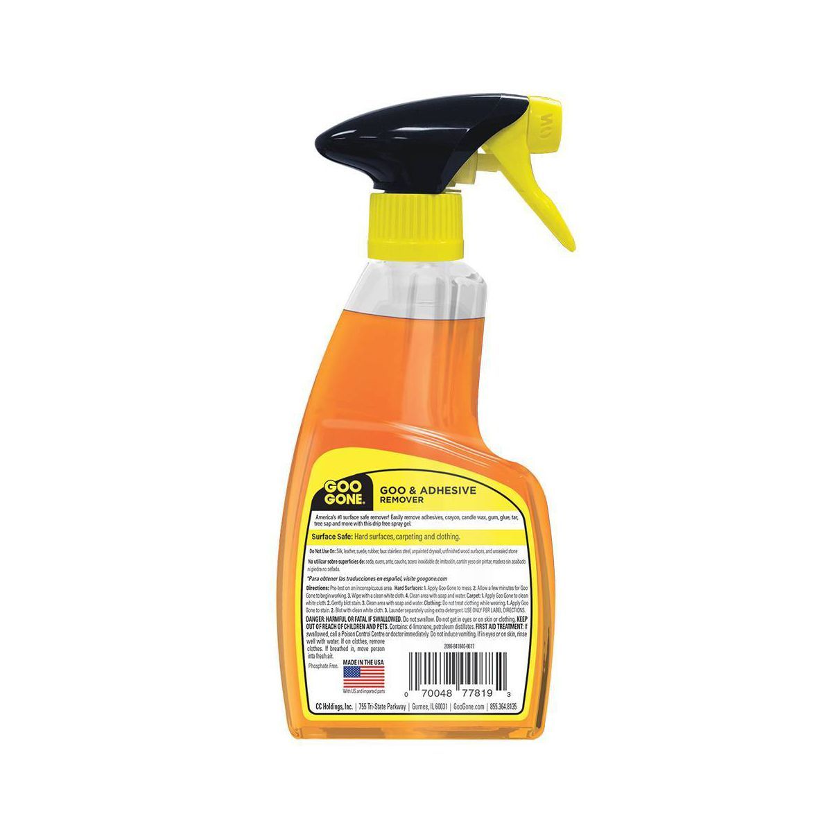 Goo Gone Fresh Citrus Spray Gel - 12oz | Target