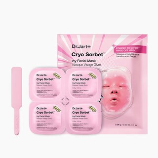 Cryo Sorbet™ Icy Cooling Korean 4-Pack Face Mask to Visibly Depuff | Dr. Jart+