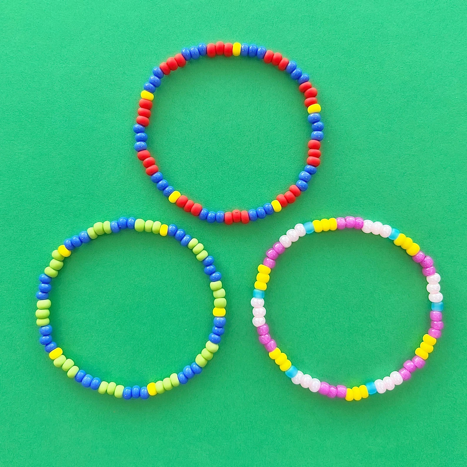 Super Mario Luigi Princess Peach All Seed Beaded Bracelets | Etsy (Global)