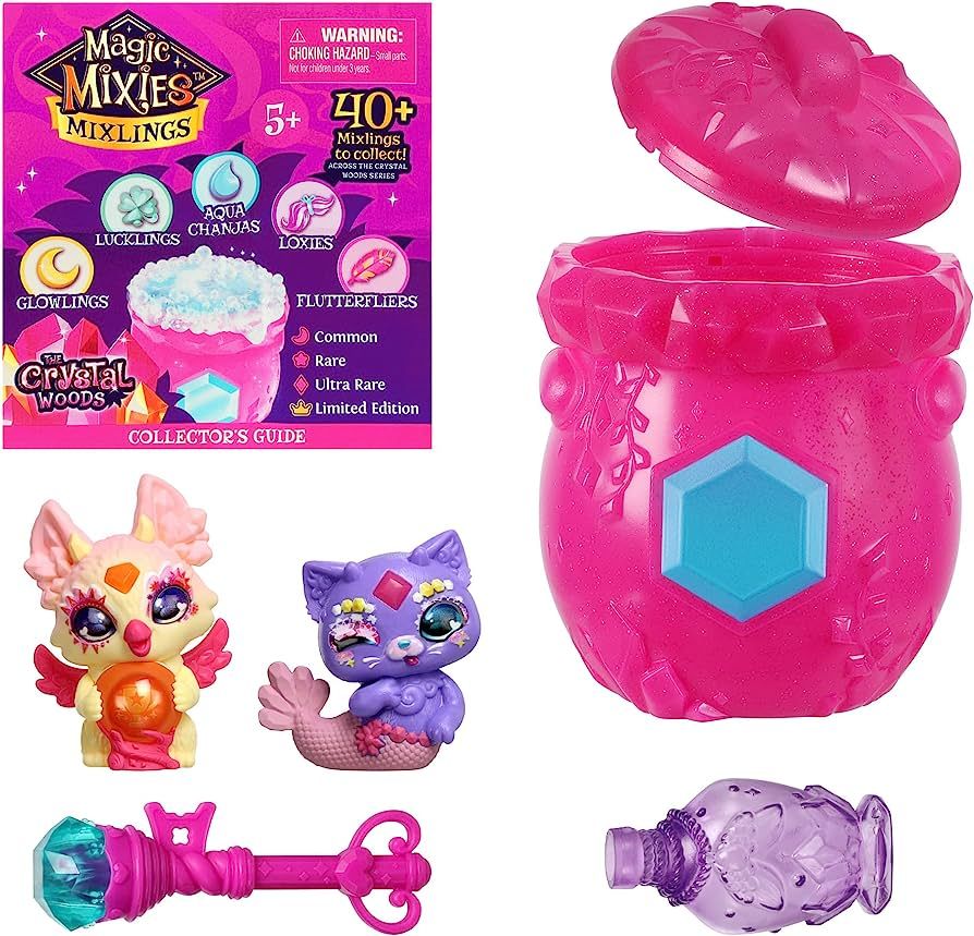 Magic Mixies Mixlings Fizz & Reveal 2 Pack Cauldron, with Magical Fizz and Reveal Unboxing. Doubl... | Amazon (US)