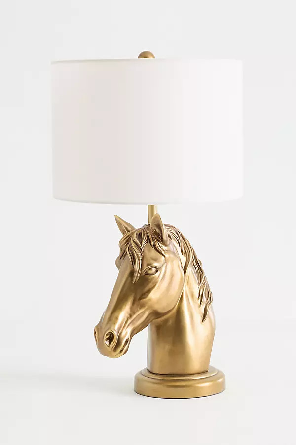 The Icon Table Lamp: Horse Edition | Anthropologie (US)