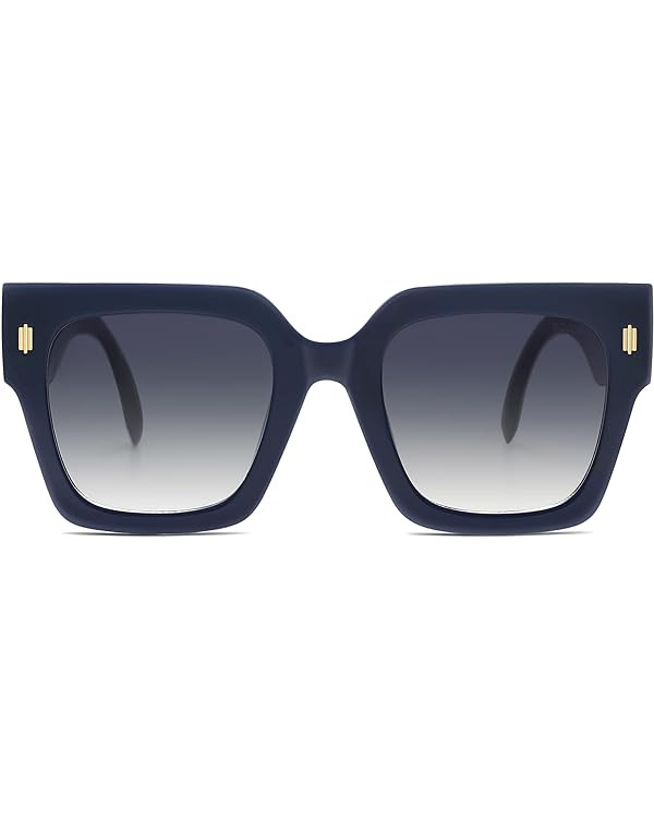 SOJOS Vintage Oversized Square Sunglasses for Women,Retro Womens Luxury Big Sun Glasses UV400 Pro... | Amazon (US)