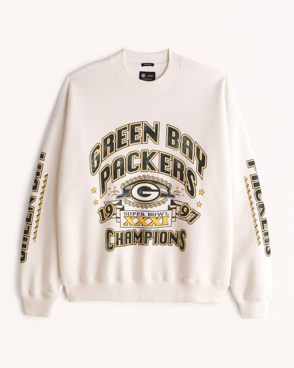 Green Bay Packers Graphic Crew Sweatshirt | Abercrombie & Fitch (US)
