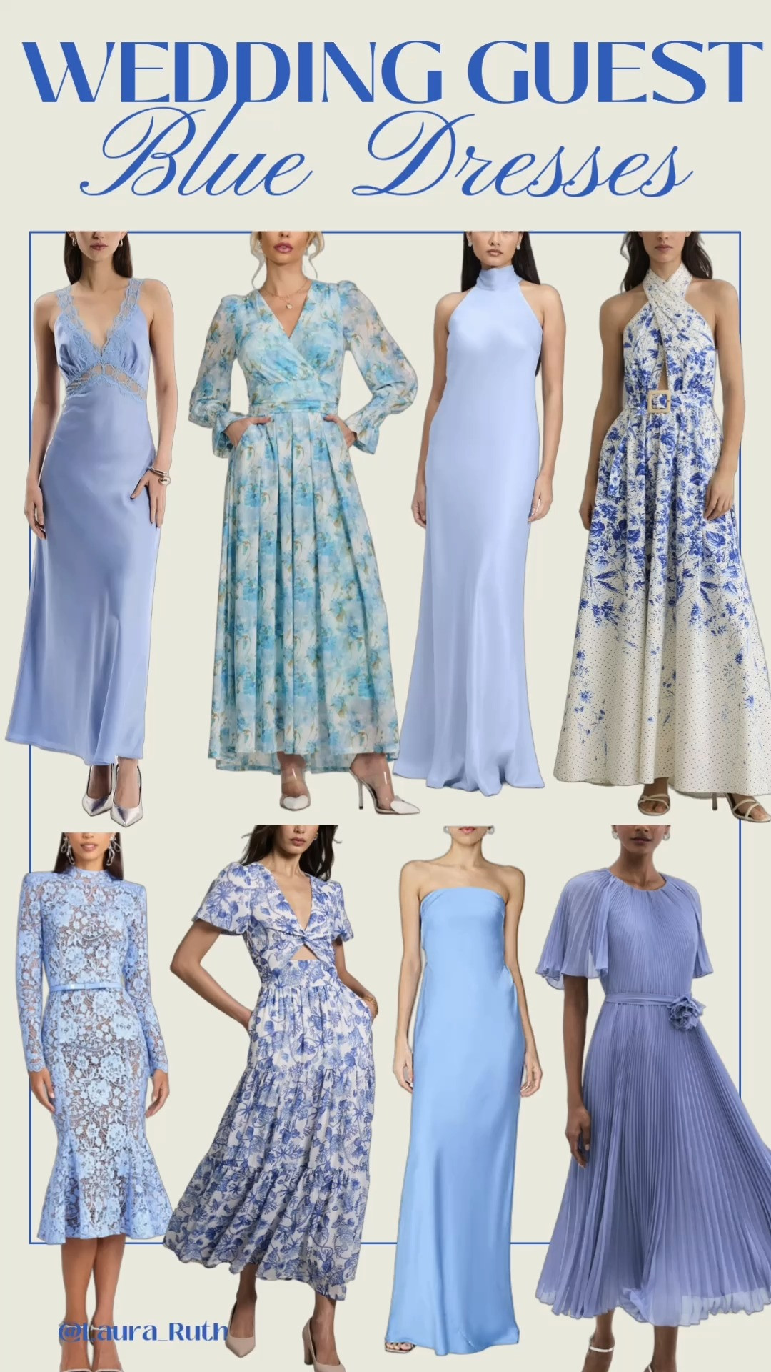 BLUE WEDDING GUEST SUMMER DRESSES 💙🌊  Searching for the perfect summer wedding guest outfit? From romantic subtle prints and elegant satin slips to timeless occasion dresses and statement silhouettes hopefully I've got you covered this wedding season!

#LTKsummer #LTKwedding #LTKdresses