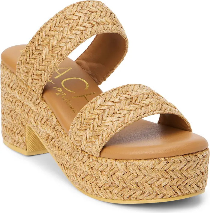 Coconuts by Matisse Ocean Ave Espadrille Platform Slide Sandal (Women) | Nordstrom | Nordstrom