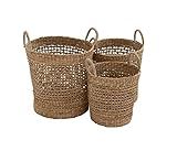 Plutus Brands Most Useful Seagrass Basket (Set of 3) | Amazon (US)