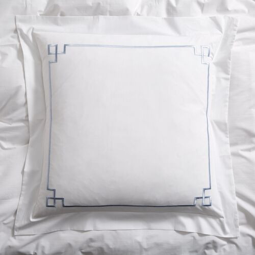 Fretwork sham Greek key | One Kings Lane