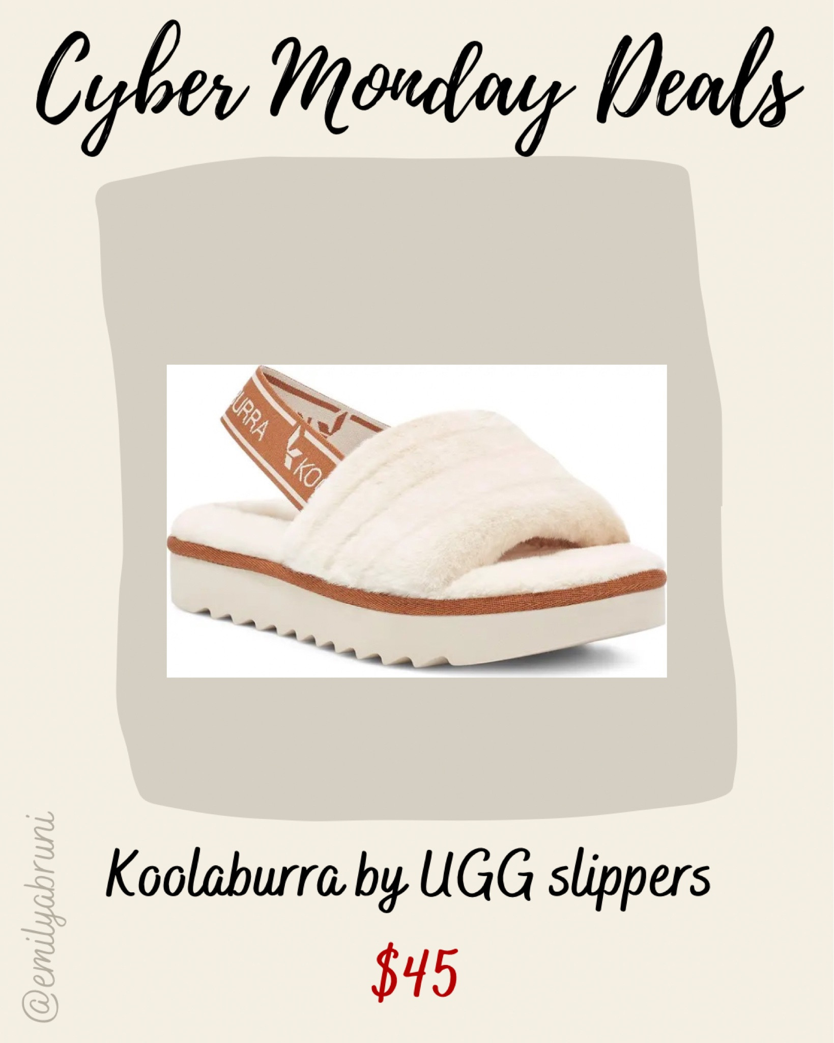 Cyber week sales! Koolaburra by UGG slippers only $45!

#LTKCyberweek #LTKshoecrush #LTKsalealert