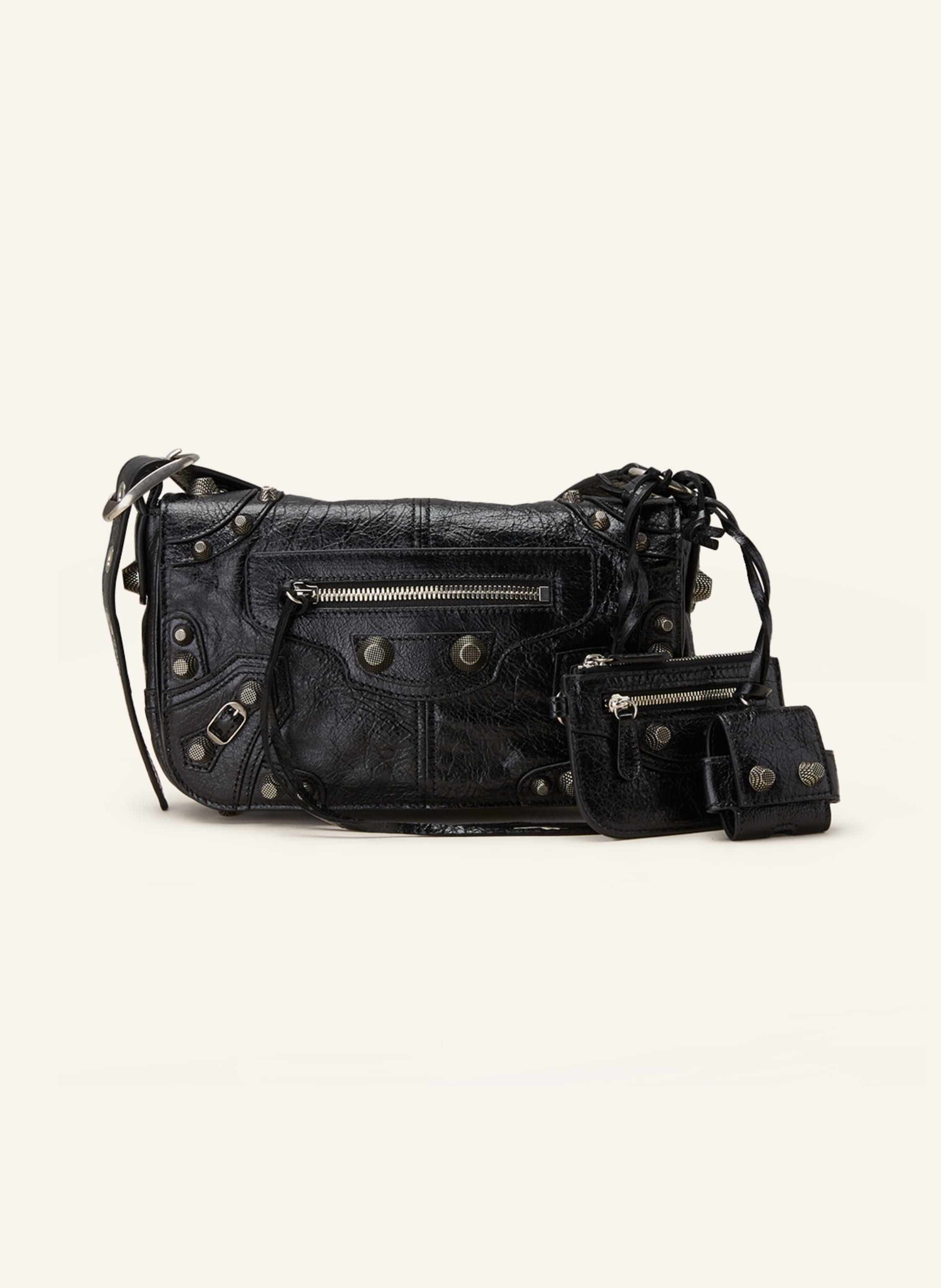 BALENCIAGA Umhängetasche LE CAGOLE XS in schwarz | Breuninger (DACH)