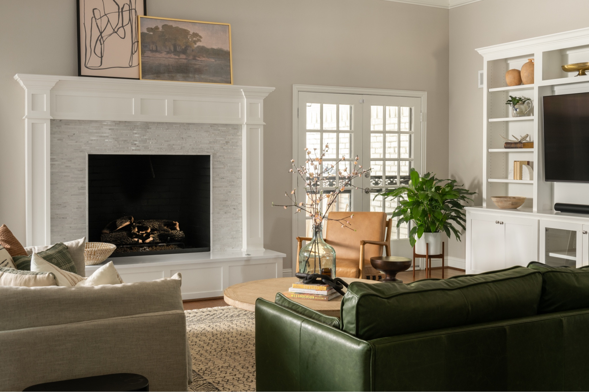 Living room design, leather sofa, Crypton, family room, coffee table, wall art, home decor 

#LTKSeasonal #LTKhome #LTKfamily