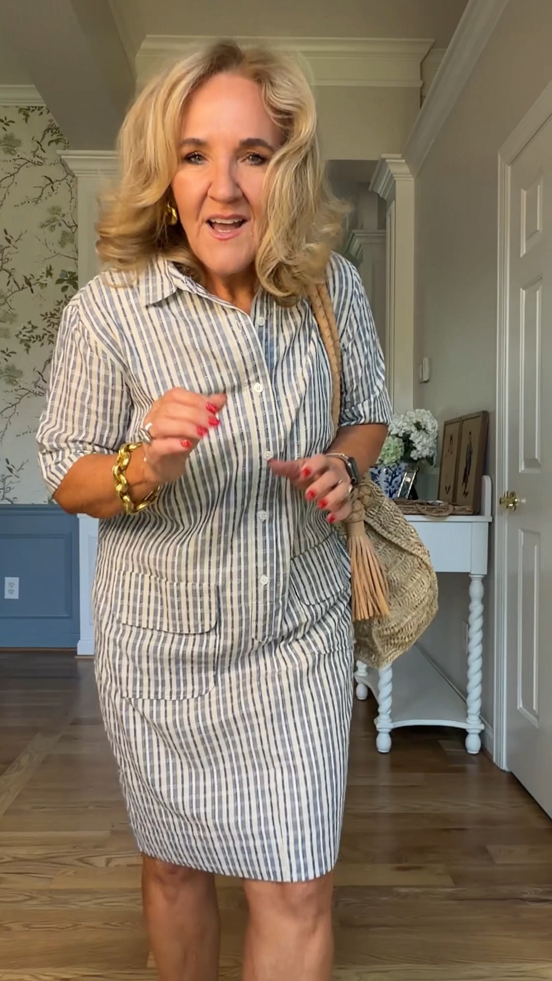 Help me pick a dress for our family vacation. Theme:Nantucket casual. Dinners at home, a stroll through the shops. 
Wearing a medium or 8 in all.

#LTKOver40 #LTKPetite #LTKTravel