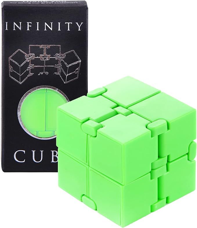 Small Fish Infinity Fidget Cube Mind Puzzle Toy for Kids&Adults, Stress&Anxiety Relief Brain Teas... | Amazon (US)