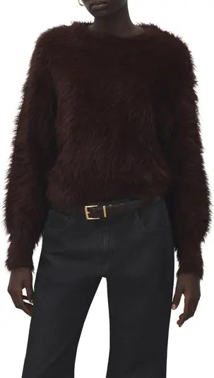 Toby Faux Fur Sweater | Nordstrom