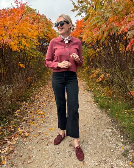 French girl style. My sweater comes in multiple color options including stripes. Runs true to size - wearing an XS. 
#falloutfits #falltrends #styletips

#LTKworkwear #LTKstyletip #LTKSeasonal
