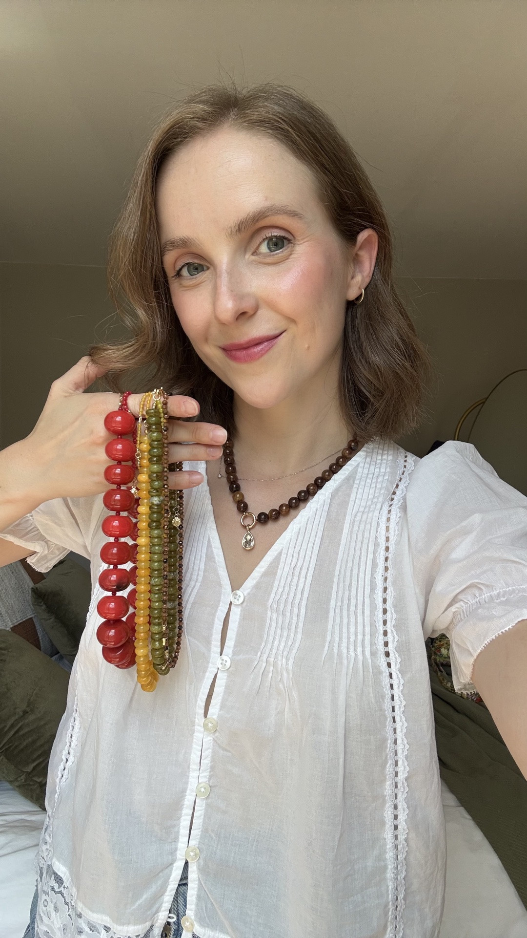 25% off bauble bar sale! These semi precious beaded necklaces are closet staples and really last well. Beautiful quality ❤️

#LTKdayinmylife #LTKSaleAlert #LTKootd