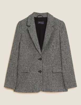 Tweed Relaxed Textured Blazer | Marks & Spencer (UK)