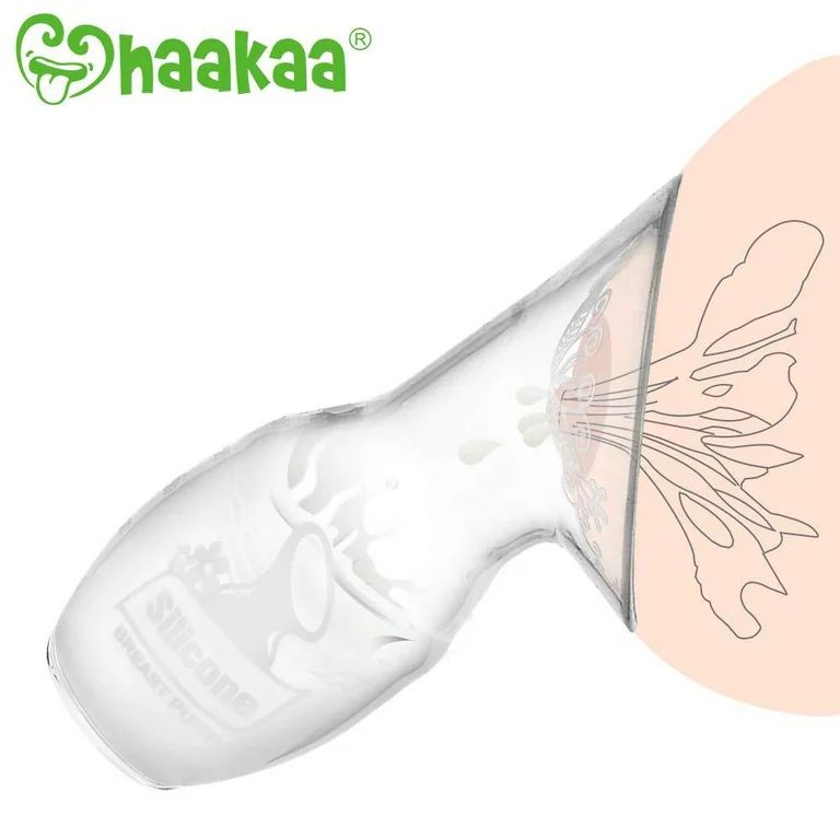 Haakaa Silicone Breastfeeding Manual Breast Pump Milk Pump 100% Food Grade Silicone | Walmart (US)
