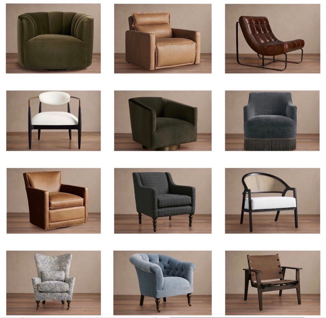 # Luxury meets versatility+t
From cozy corners to statement focal points, the right chair can transform a room. These high-quality chairs bring comfort, style and character, whether you're creating a quiet reading nook, adding balance to your living room or making a bold statement with a standout
piece.Hh
Which one would you pick for your space?
#Luxurylnteriors #InteriorDesign #StatementChair #HomeDecorInspo
#LTKHome #LTKSaleAlert
#LTKOver40 #LTKSpringSale
#LTKmomlife

#LTKMothersDay #LTKSaleAlert #LTKHome