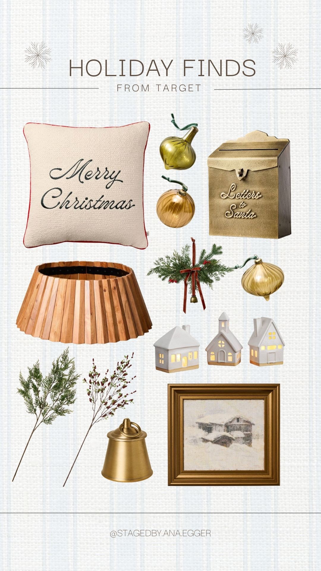 Holiday finds from Target 🎄

#LTKHome #LTKHoliday #LTKSeasonal