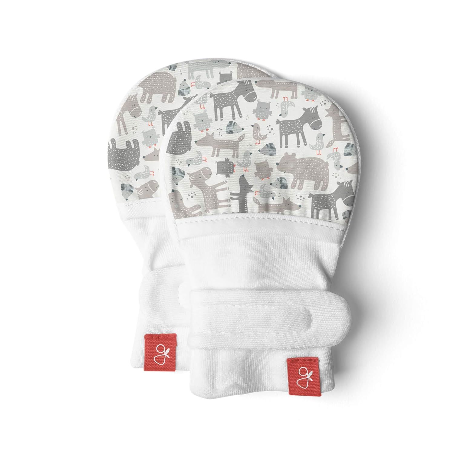goumimitts Baby Girls Forest friends (Gray) - Small/Medium, 0-3 Months (Pack of 1) | Amazon (US)