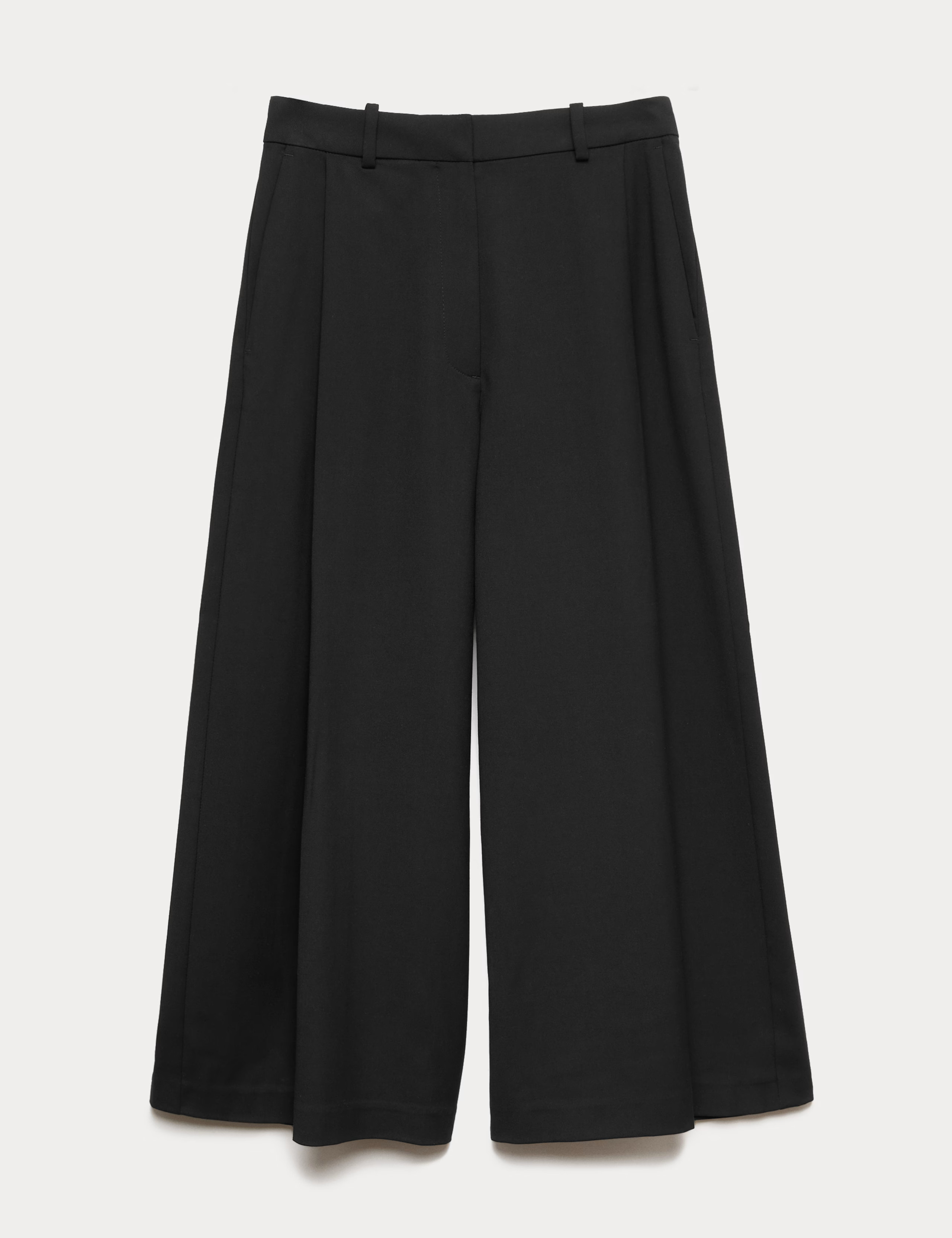 Woven Pleated Wide Leg Culottes | Marks & Spencer (UK)