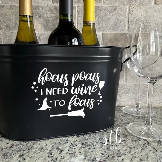 Hocus Pocus I Need Wine to Focus SVG PNG and Printable PDF  - Etsy | Etsy (US)