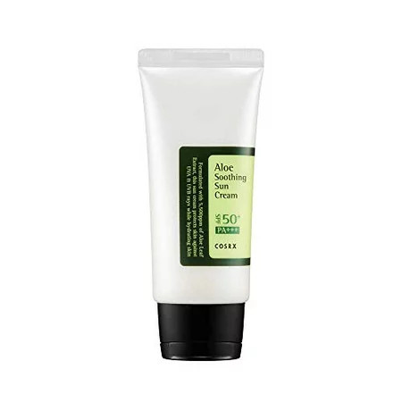 Cosrx Korean Sunscreen Spf 50 Pa+++ For Women Girls 50ml Aloe Soothing Sun Block Cream Protection From Sun Rays | Walmart (US)