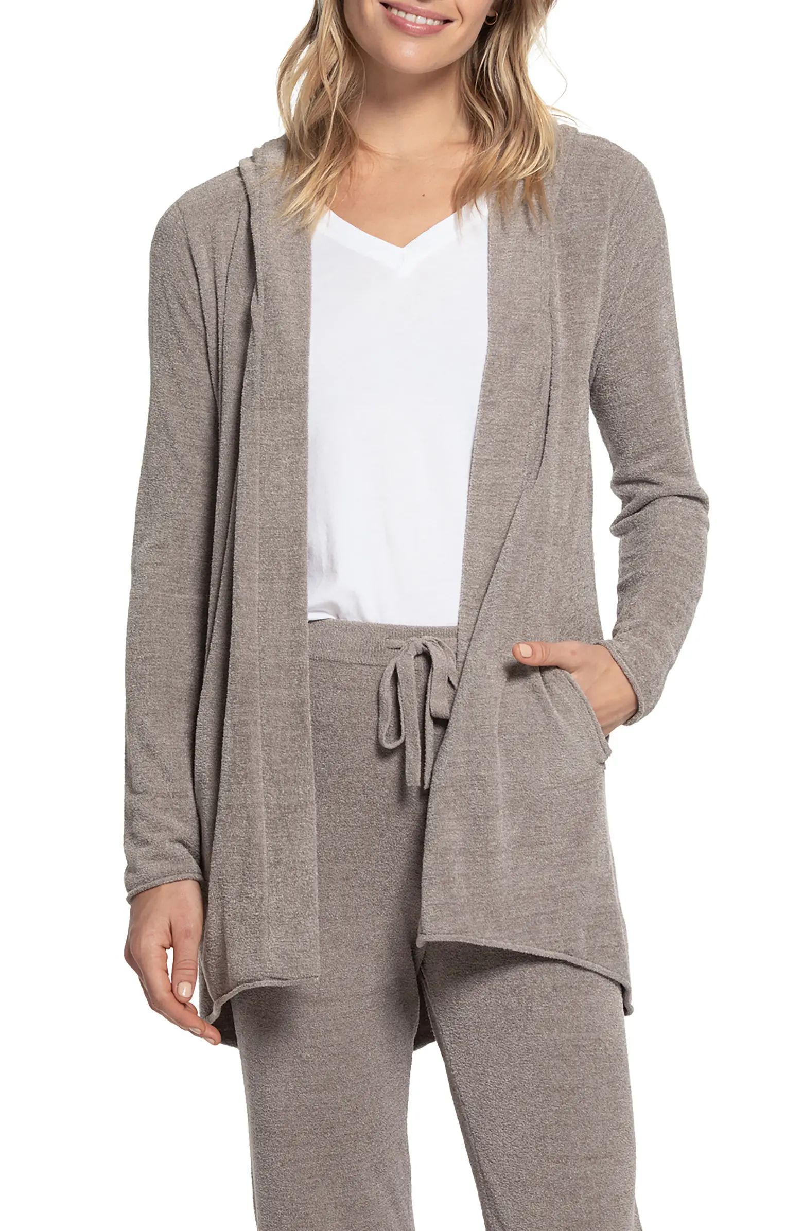 Barefoot Dreams® CozyChic Ultra Lite™ Hooded Cardigan | Nordstrom | Nordstrom