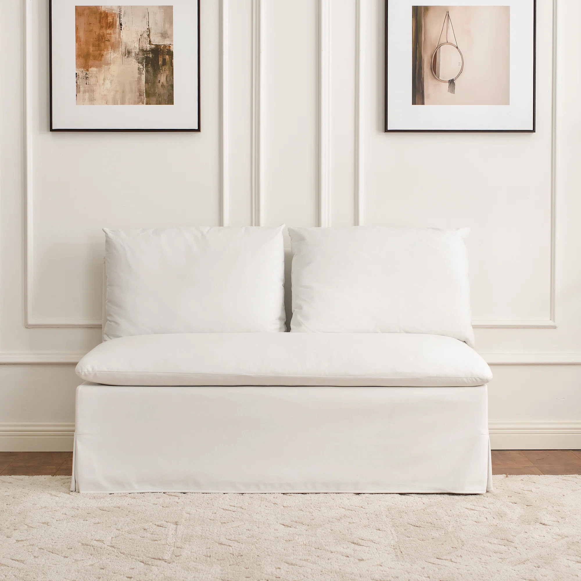 Upholstery Color: White | Wayfair North America