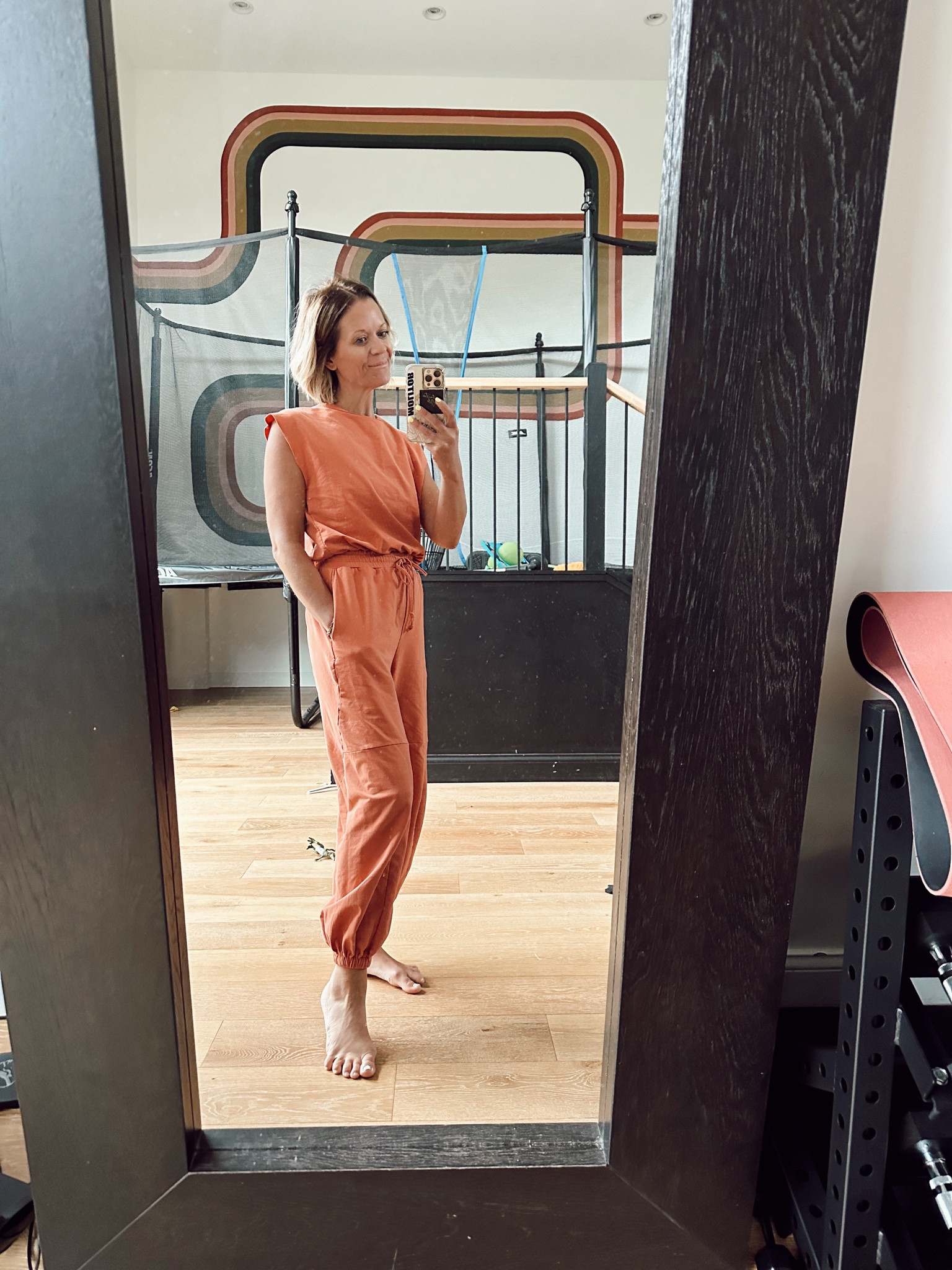 One of my favorite jumpsuits! It feels like a sweatsuit and SO cozy. I love keeping it casual or dressing it up and wearing it to work! I’m wearing a small. 

#LTKstyletip #LTKfindsunder50 #LTKworkwear