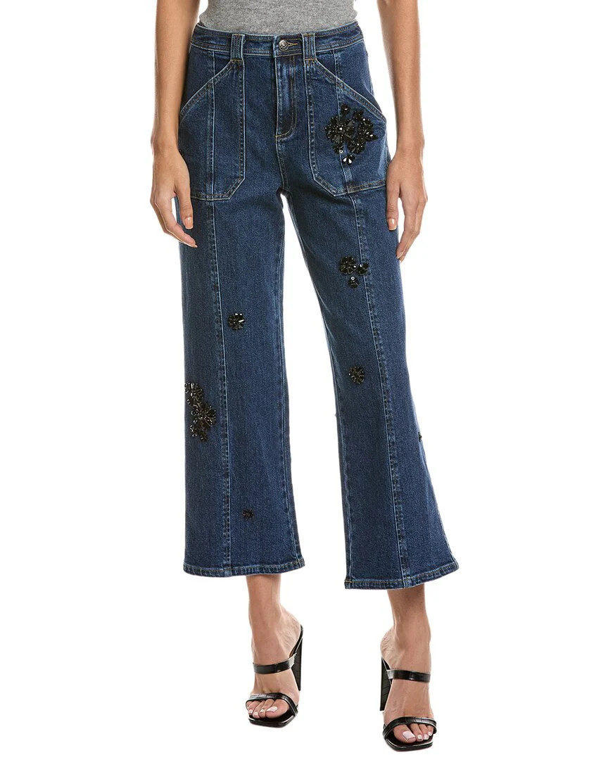 Cinq à Sept Andy Embellished Jean | Shop Simon