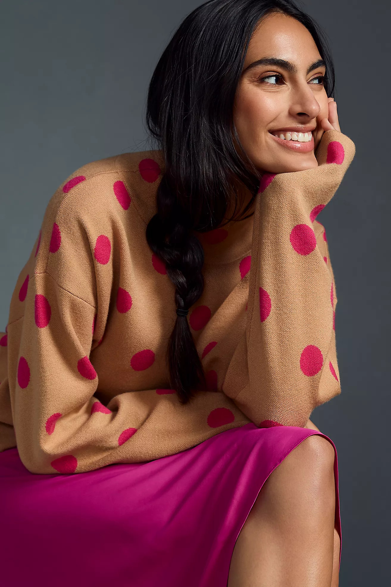 The Carys Mock-Neck Sweater by Maeve | Anthropologie (US)