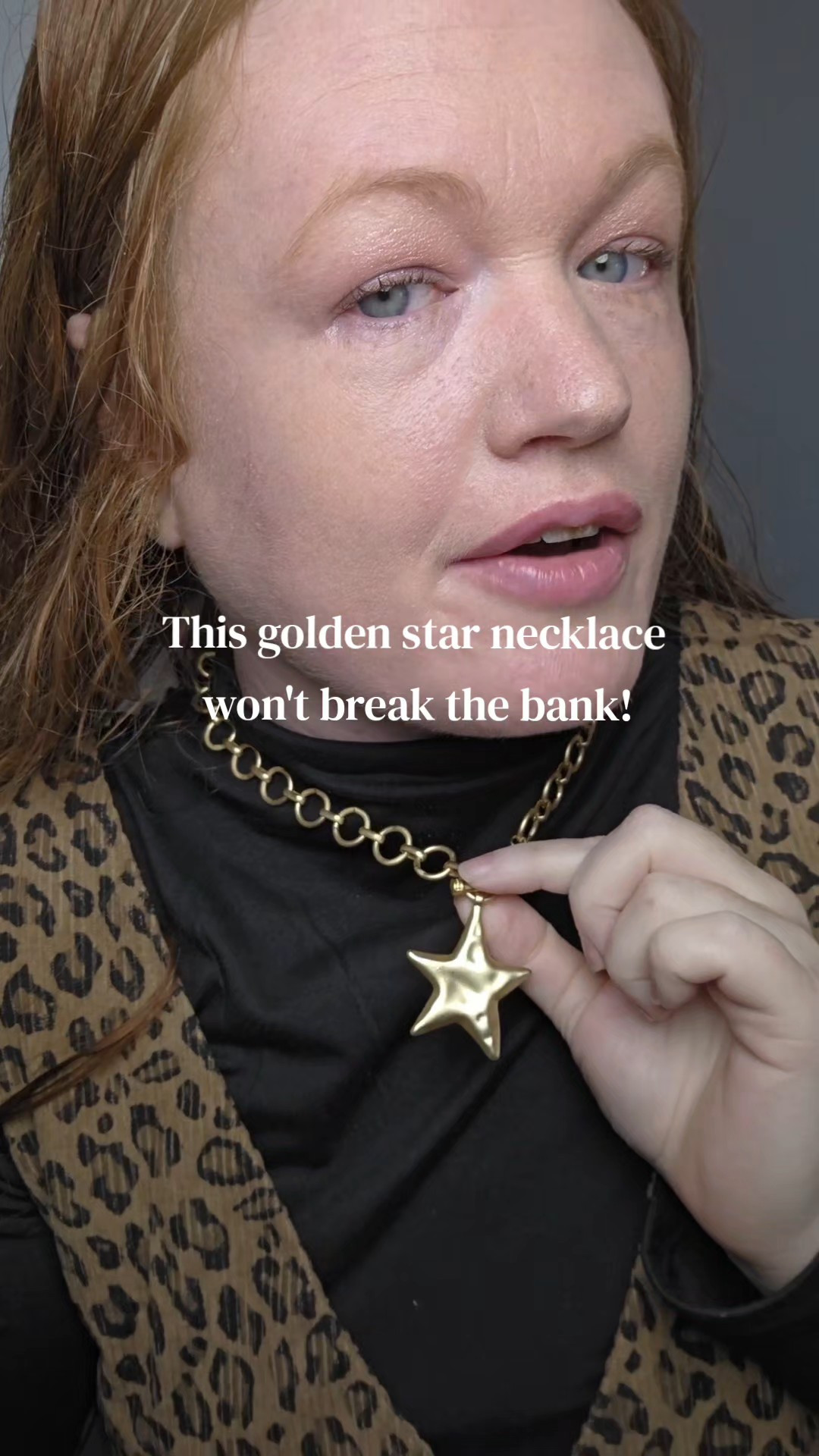 This golden star necklace is giving you the perfect look without breaking the bank.

#LTKootd #LTKSeasonal